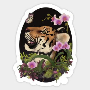Tiger sky Sticker